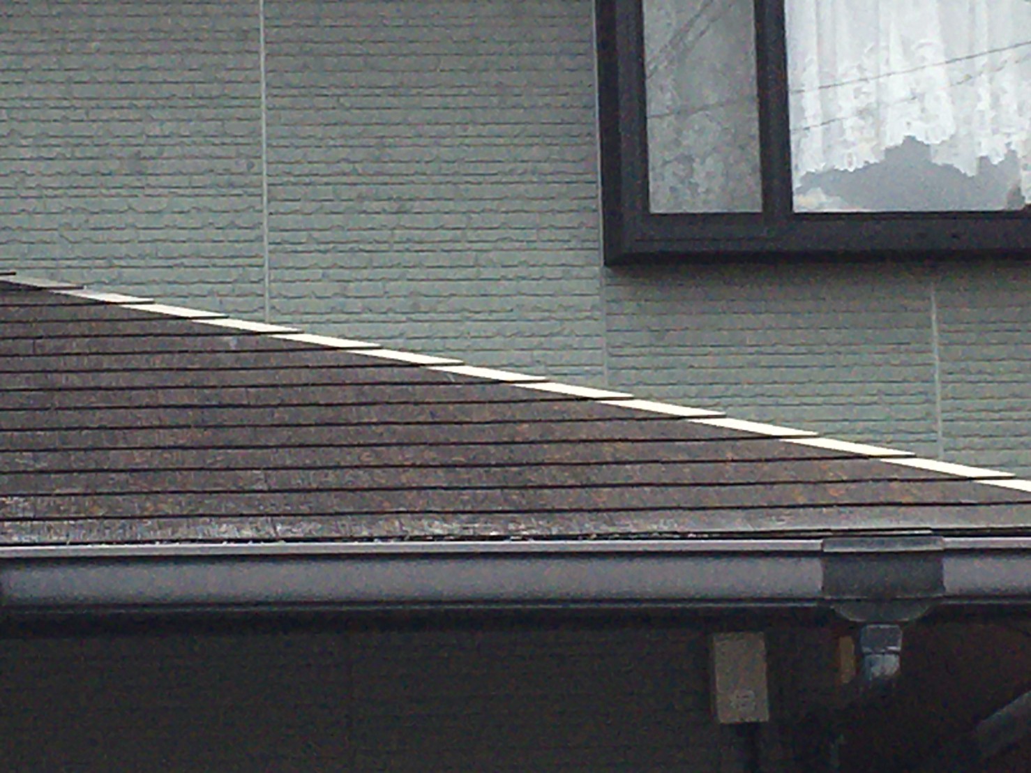 太田邸、恵那市明智町、屋根外壁塗装