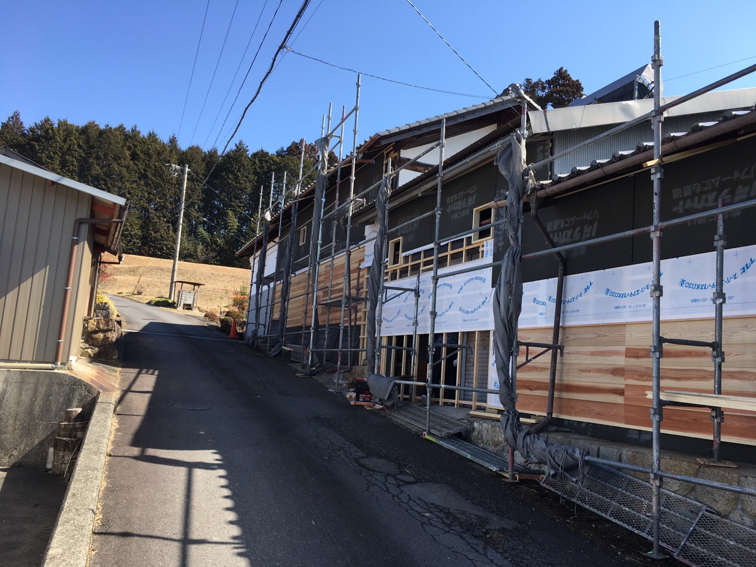 中津川市福岡　武家屋敷