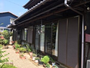 和風のお家です。市川邸