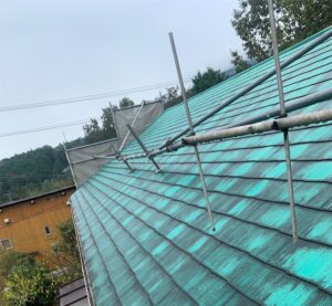 美濃加茂市、既存のスレート屋根