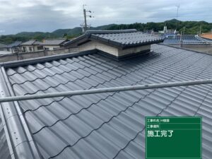 可児市愛岐ケ丘　屋根塗装　施工後