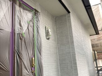 玄関養生|可児市土田