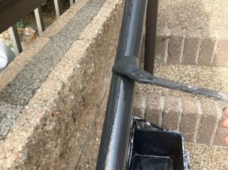 階段手すり塗装|可児市土田