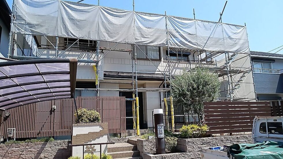 足場｜可児市虹ヶ丘