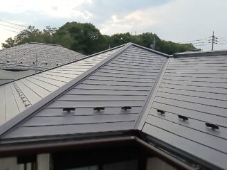 屋根ガルバ葺き替え｜可児市虹ヶ丘