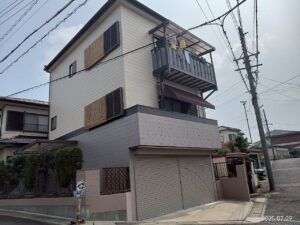 可児市大森、外壁塗装、施工後の写真
