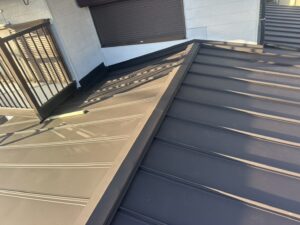 可児市長坂、瓦棒屋根、施工後