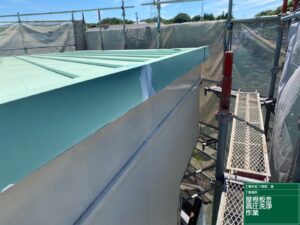 可児市緑、コーキング施工