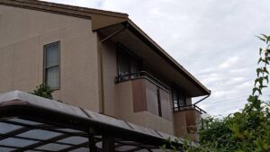 可児市愛岐ケ丘、屋根外壁の現場調査